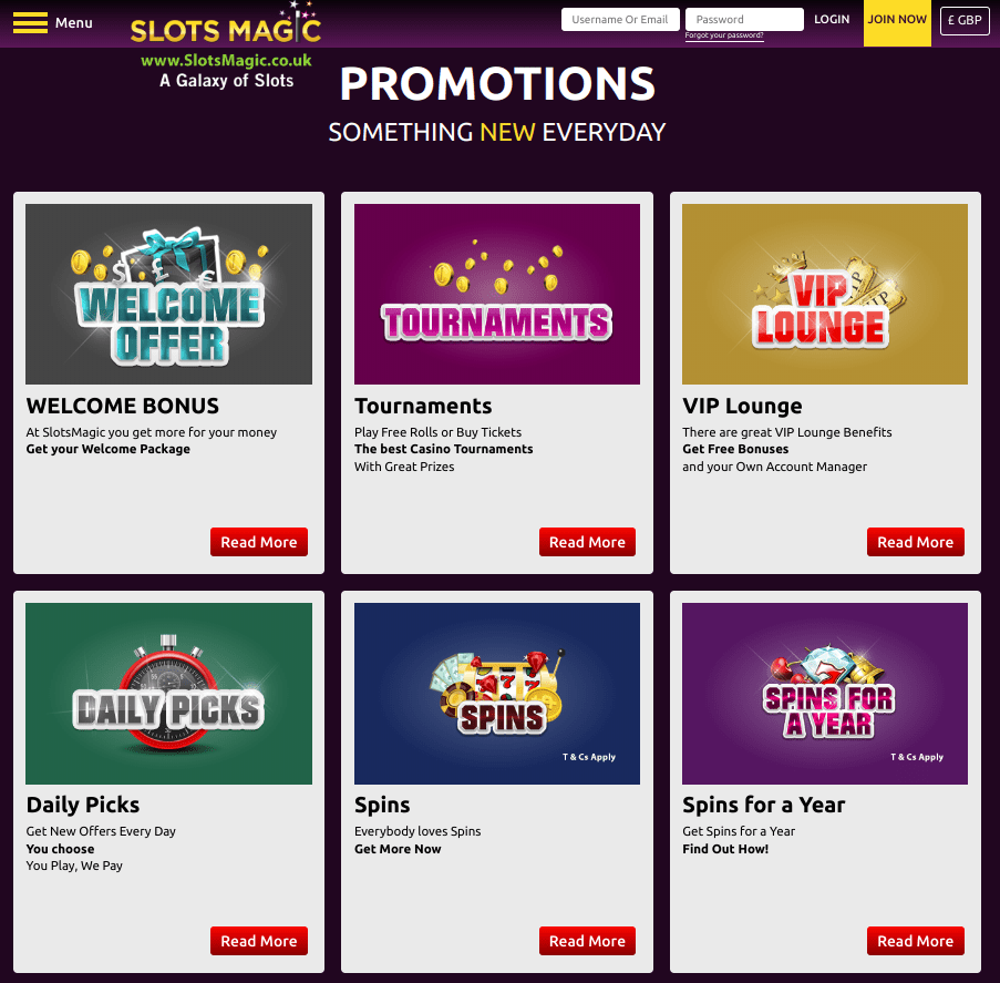 slots magic casino Gameplay