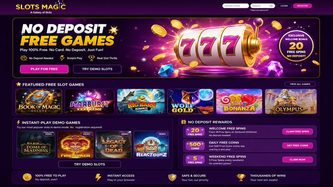 slots magic casino Gameplay